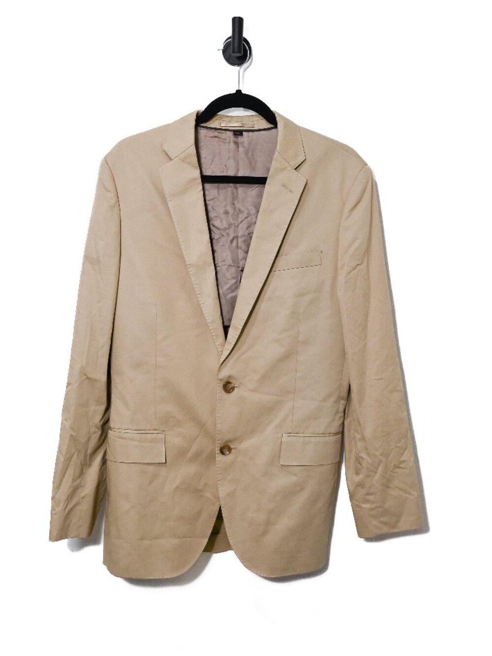 J. Crew Size 38R Ludlow Cotton Tan Blazer
